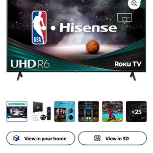 Hisense Black Gaming TV for Immersive Play